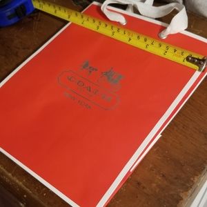 Coach shopping bag